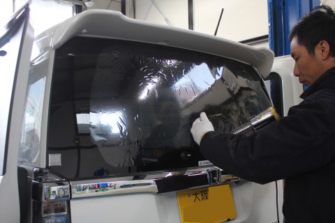 N-BOX カーフィルム デントスマイル