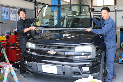 輸入車のフロントガラス交換も、付加価値ある優良部品でしかもお得!
