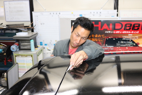 ディーラー様より新車納車前にカーラッピングのご依頼!