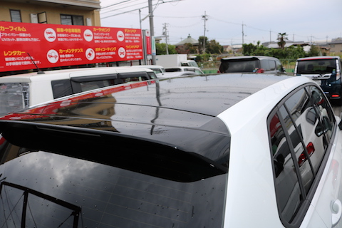 ディーラー様より新車納車前にカーラッピングのご依頼!