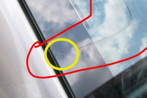 フロントガラス交換、純正と同等なのに価格が1/3の社外品ガラスがオススメです!