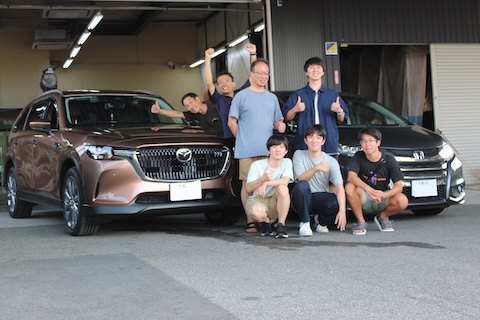 CX-80新車準備から装備品取付・コーティング対応します!