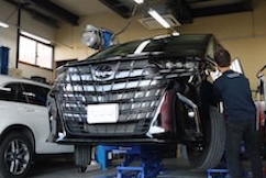 フェンダーのへこみ2