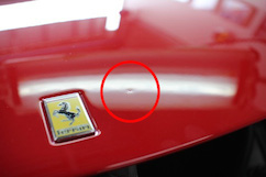 フェンダーのへこみ9