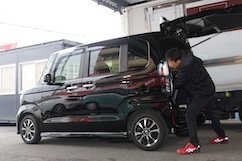 フェンダーのへこみ2