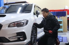 フェンダーのへこみ2